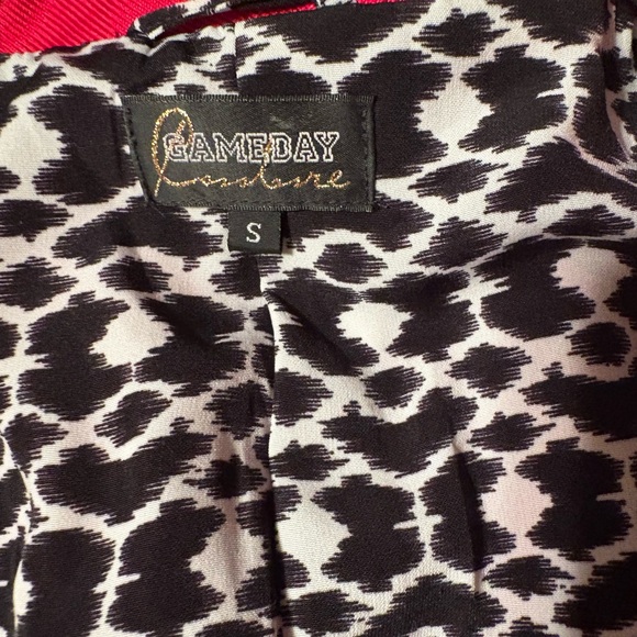 Game day couture Red Blazer with Arkansas Razorback size small - Picture 5 of 10